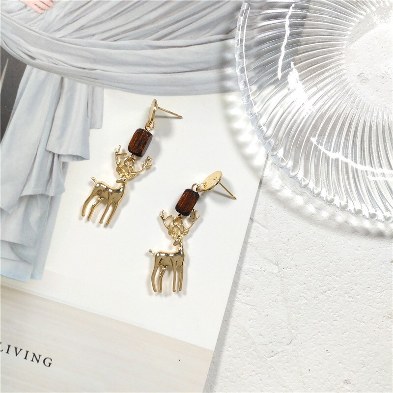 Khuyên tai nữ kiểu hươu K633 Mayconner