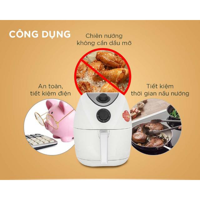 Nồi chiên nướng không dầu Magic Korea A78N 4.5L