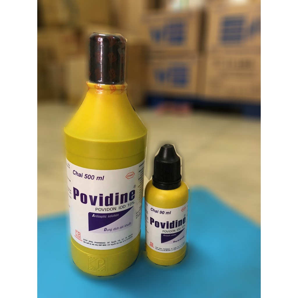 Thuốc sát trùng Povidine 20ml - 90ml