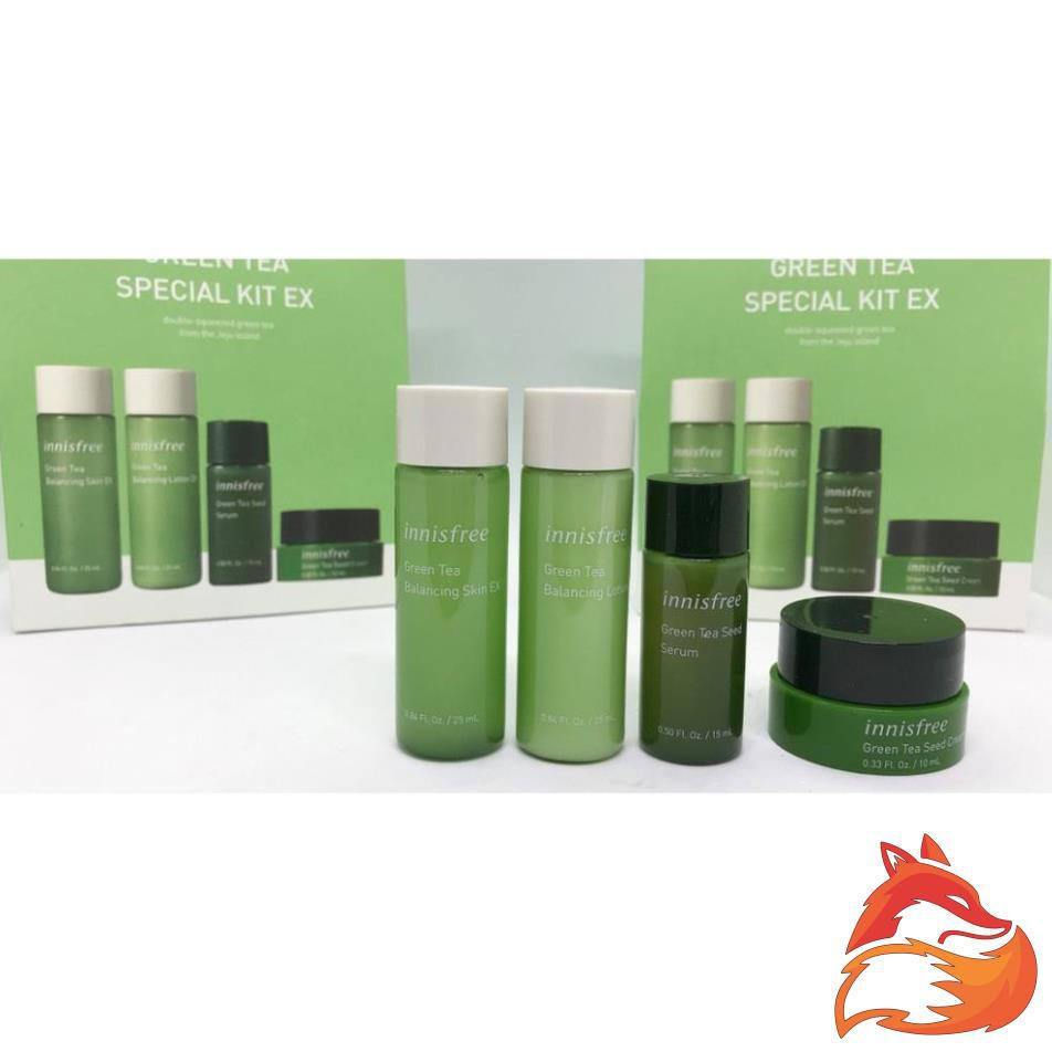 Set Kit Trà Xanh Dưỡng Ẩm Innisfree Green Tea Special Kit Ex