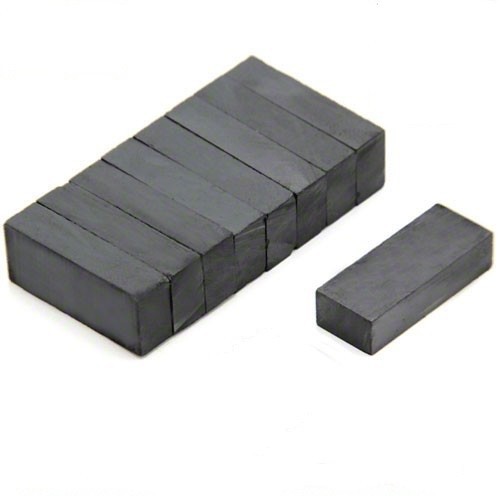 Nam châm Ferrite, nam châm đen chữ nhật 40x25x10mm