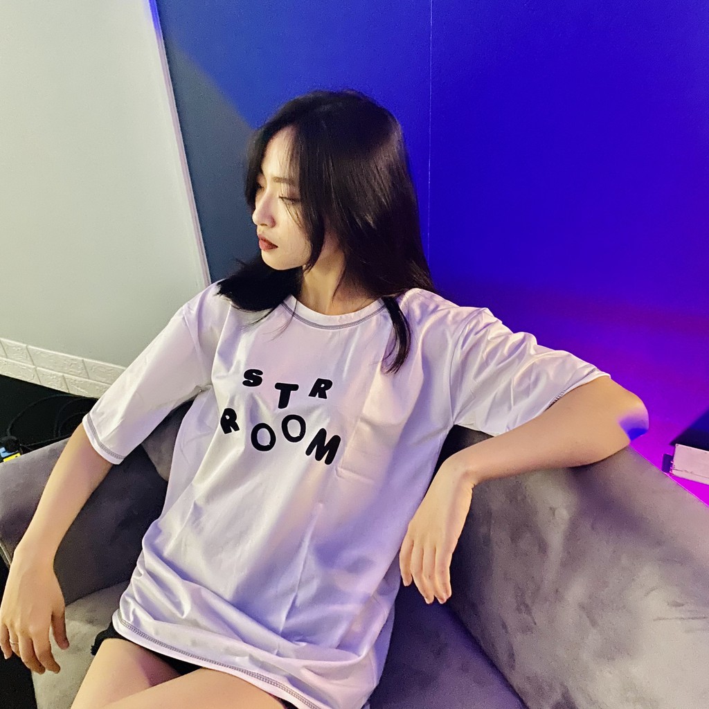 [ Quà tặng là khẩu trang bạn nhé] Áo phông tay lỡ STR room chất liệu cotton siêu thoáng | BigBuy360 - bigbuy360.vn