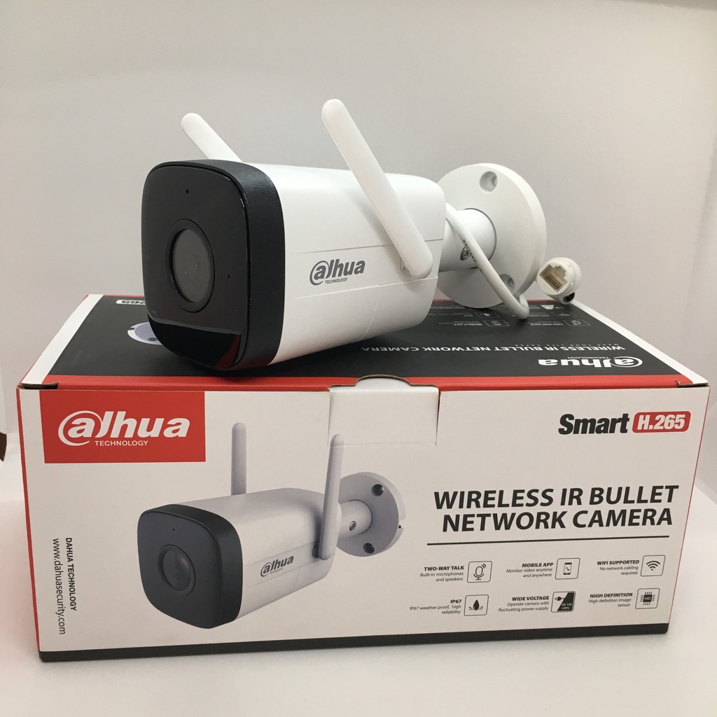 Camera IPC Thân 1230DT-STW 2.0MP đàm thoại 2 chiều, kết nối WIFI, thích hợp lắp ngoài trời bảo hành 24 tháng