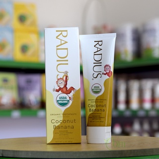 Kem đánh răng hữu cơ nhiều vị Radius 85gr