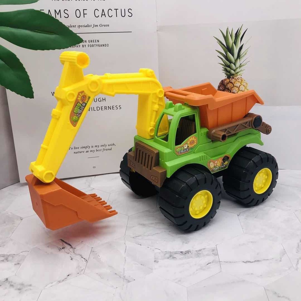 Trẻ Em Quán Tính Kỹ Thuật Xe Có Thể Tháo Rời Và Lắp Ráp Câu Đố Cậu Bé Máy Xúc Kháng Chiến Tranh Thực Vật Kỹ Thuật