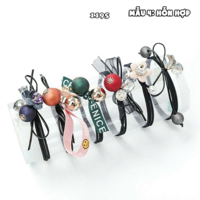 set 10 cột tóc Hàn Quốc mẫu đẹp