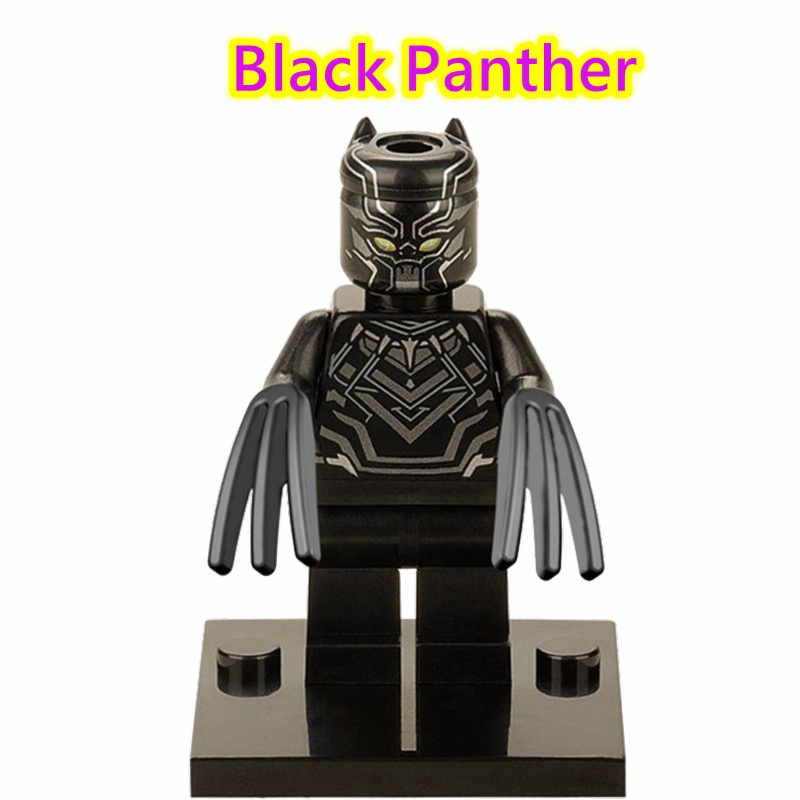 Bộ Đồ Chơi Lắp Ráp Mô Hình Nhân Vật Black Panther