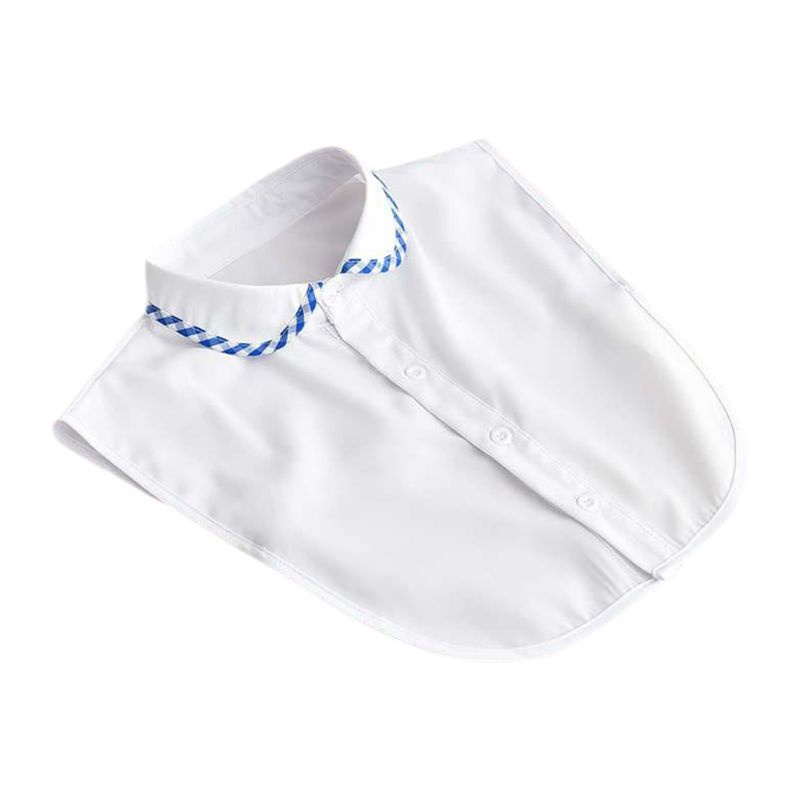 Cổ áo sơ mi giả in sọc caro/trơn có thể tháo rời 29 phong cách tùy chọn cho nữ  | BigBuy360 - bigbuy360.vn