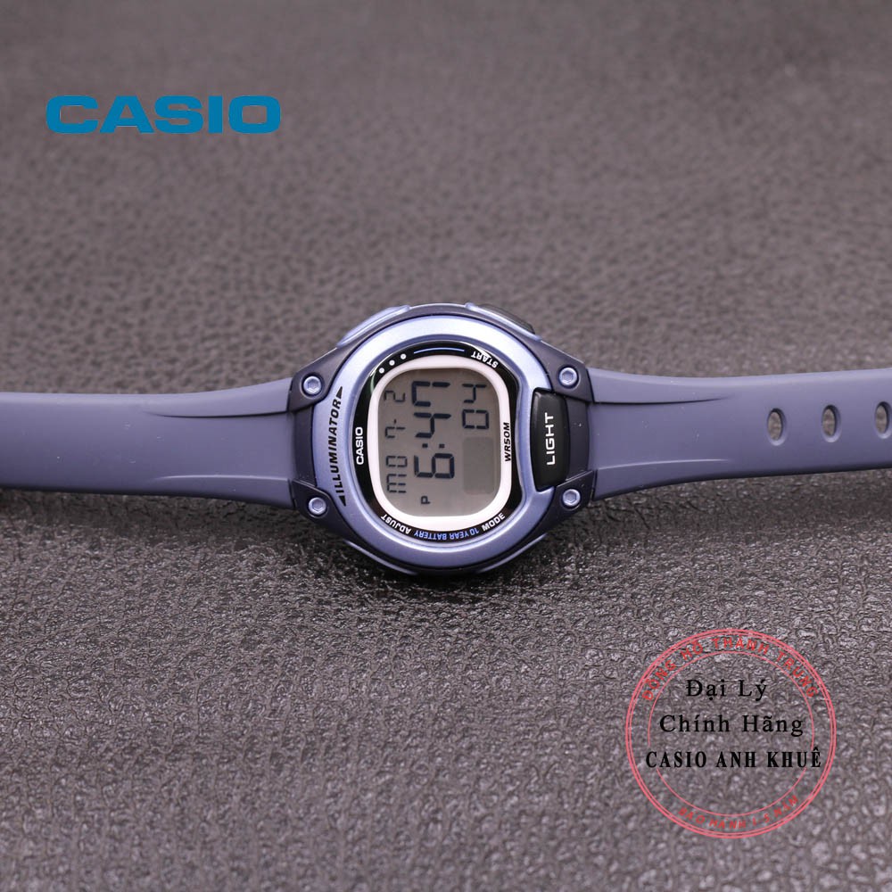 Đồng Hồ Nữ Casio LW-203-2AVDF Dây Nhựa Pin 10 Năm