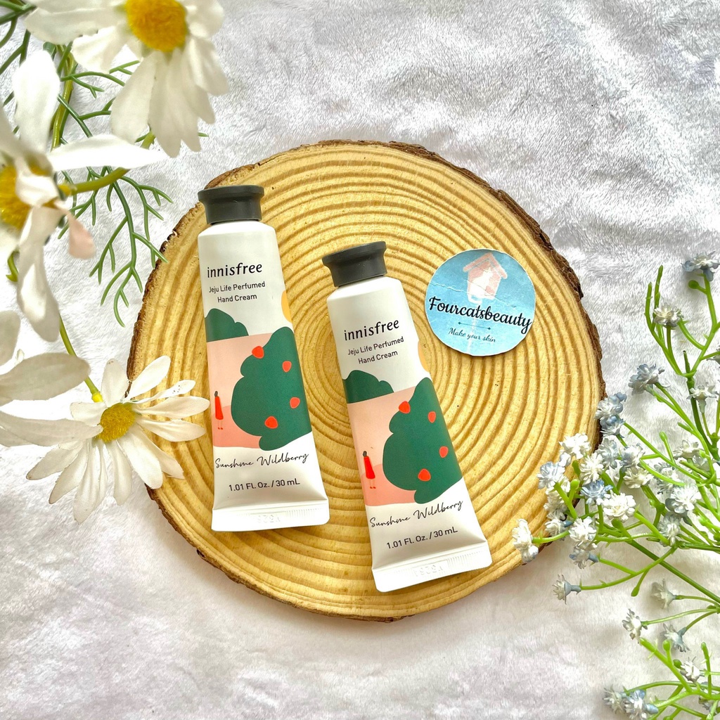 Kem Dưỡng Da Tay Hương Nước Hoa Innisfree Jeju Life Perfumed Hand Cream 30ml