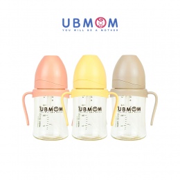 Bình nước đa năng UBMOM nhựa PPSU 200ml