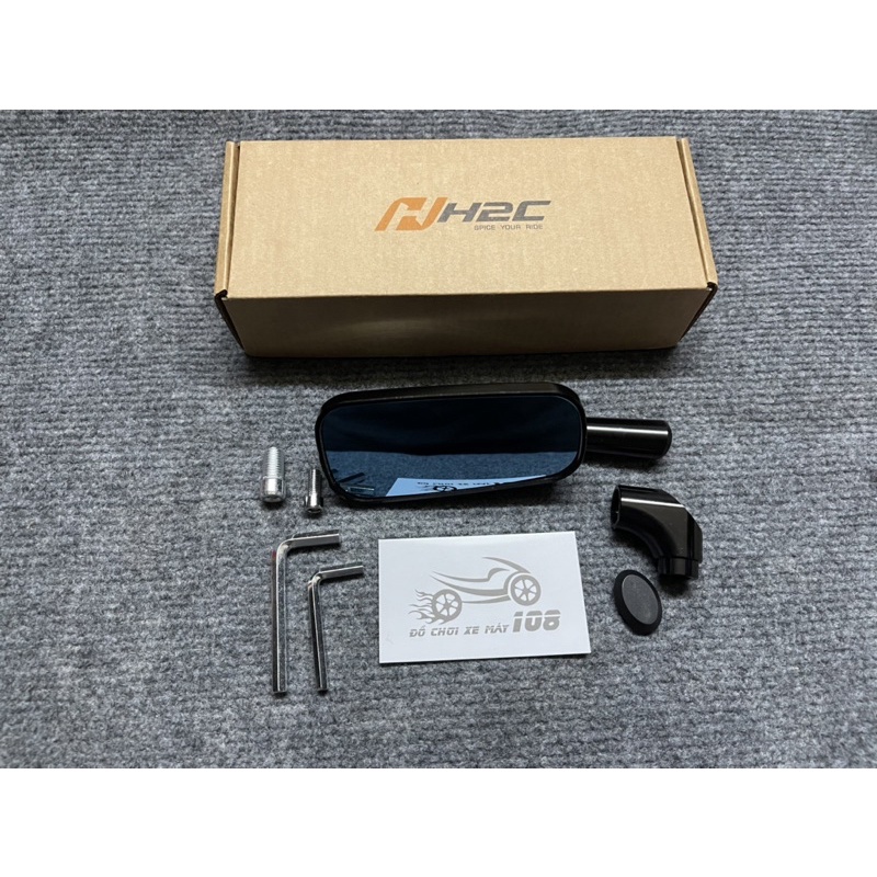 Gương , kính chiếu hậu H2C Vuông Loại 1