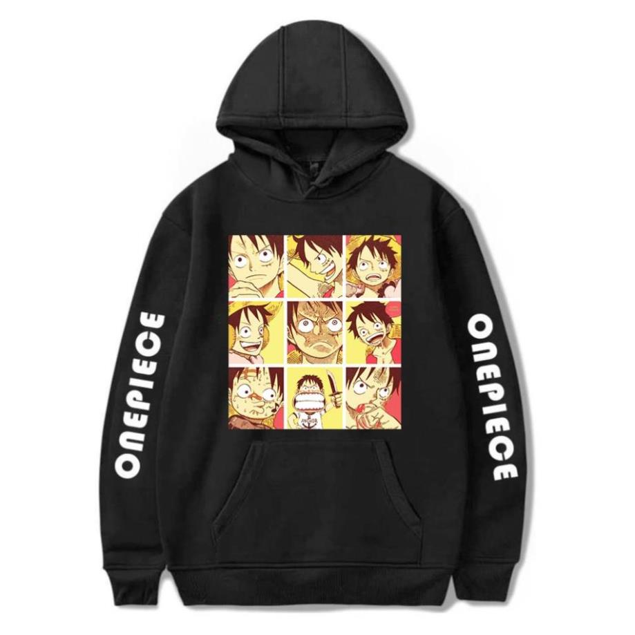 Áo hoodie Luffy One Piece dài tay đẹp siêu ngầu giá rẻ nhất