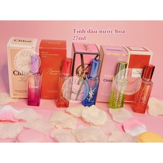Tổng hợp tinh dầu nước hoa 27ml đủ mùi