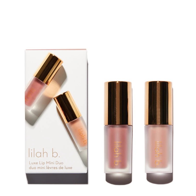 Lilah B. - Set 2 dầu dưỡng môi có màu Luxe Lip Mini Duo 1.8ml x 2