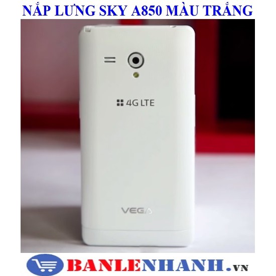 NẮP LƯNG  SKY A850 MÀU TRẮNG