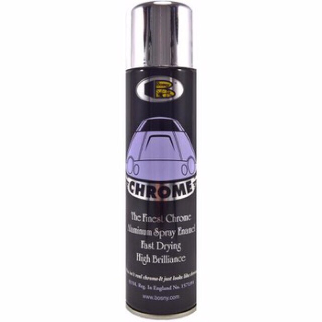 Sơn xịt mạ inox Bosny