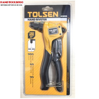 190mm Kìm bấm cao cấp rive Tolsen 43099
