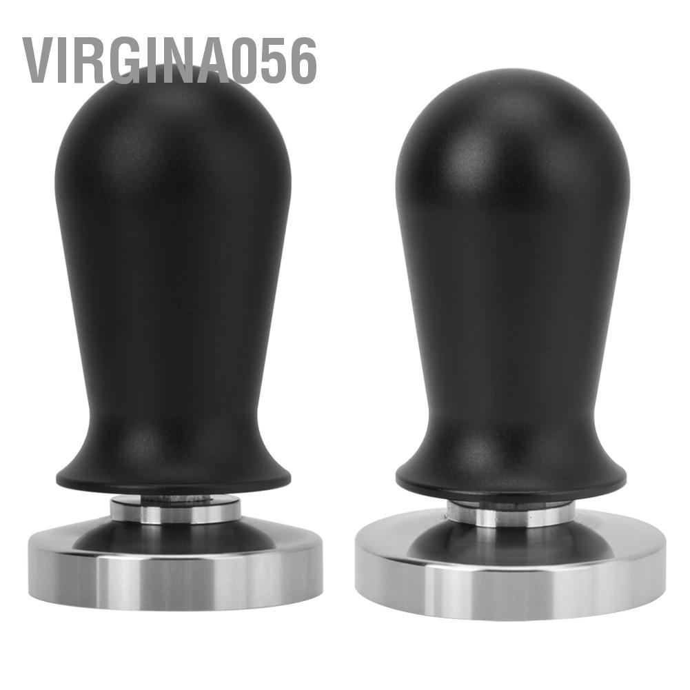 Hot DealsBlack Color Stainless Steel Flat Base Coffee Tamper Pressing Tool (flat base)Spot ExpressVirgina056