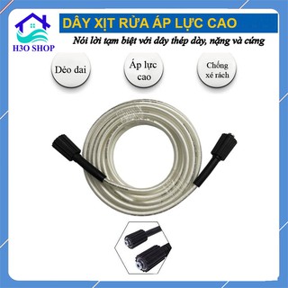 Ống Dây Xịt Rửa Xe Cho Máy Rửa Xe Cao Áp, Máy Rửa Xe Mini, Dài 7m - 10m - 15m