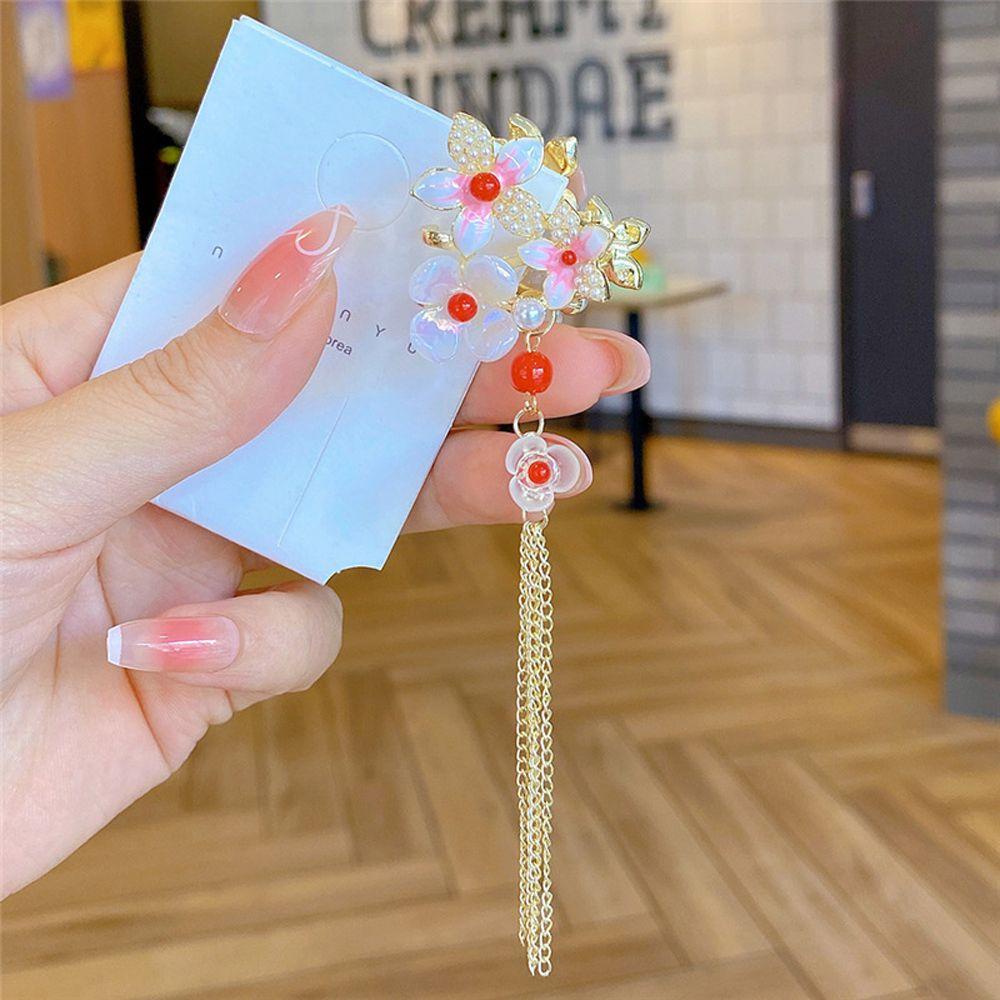 Kẹp Tóc Hình Hoa Phong Cách Trung Quốc Cổ Điển Cho Nữ