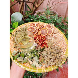 Trà chanh sả bạc hà