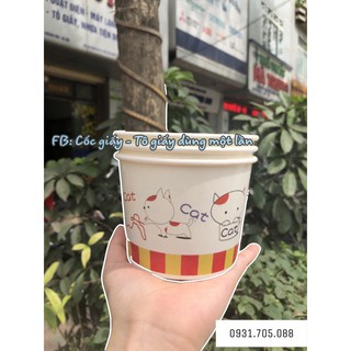 50 Cốc giấy dùng 1 lần 500ml