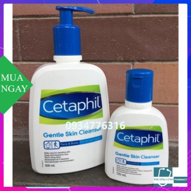 Sữa Rửa Mặt Cetaphil Gentle Skin Cleanser (125ml - 500ml )