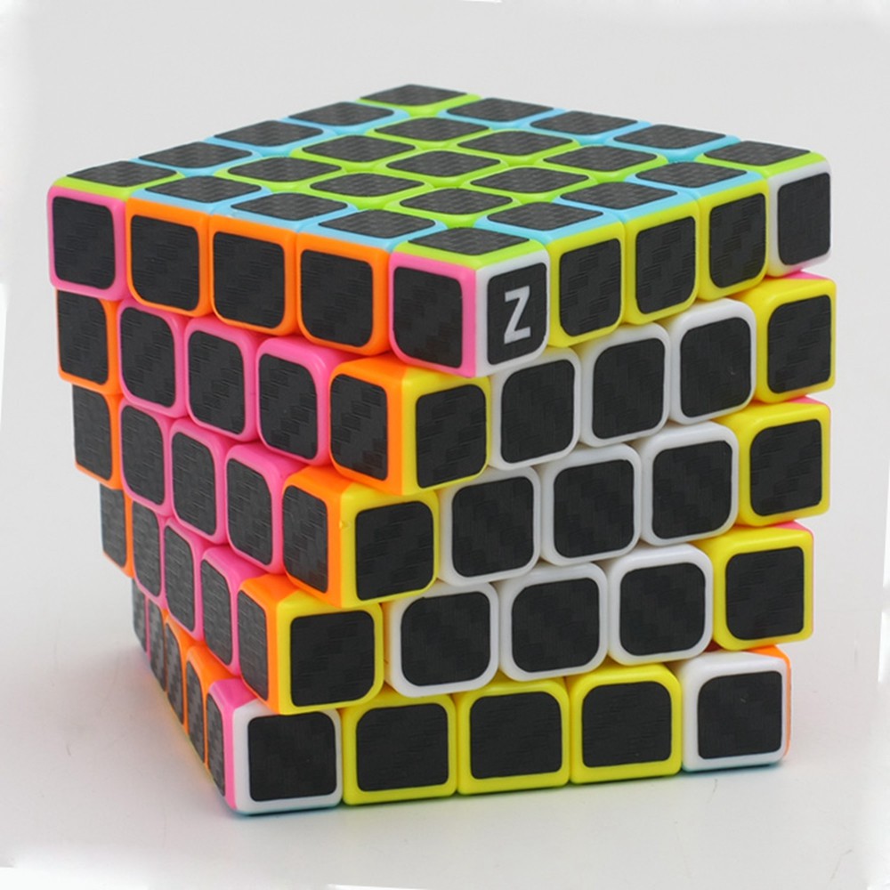 Đồ chơi Rubik 5x5 Zcube carbon - rubik 5x5 phát triển siêu trí não