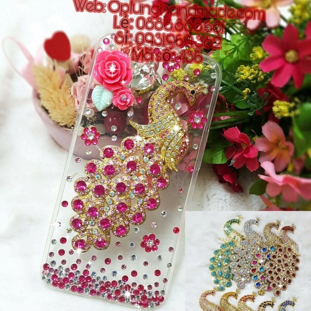 Ôp Lưng Handmade Đính Đá Ms 436
