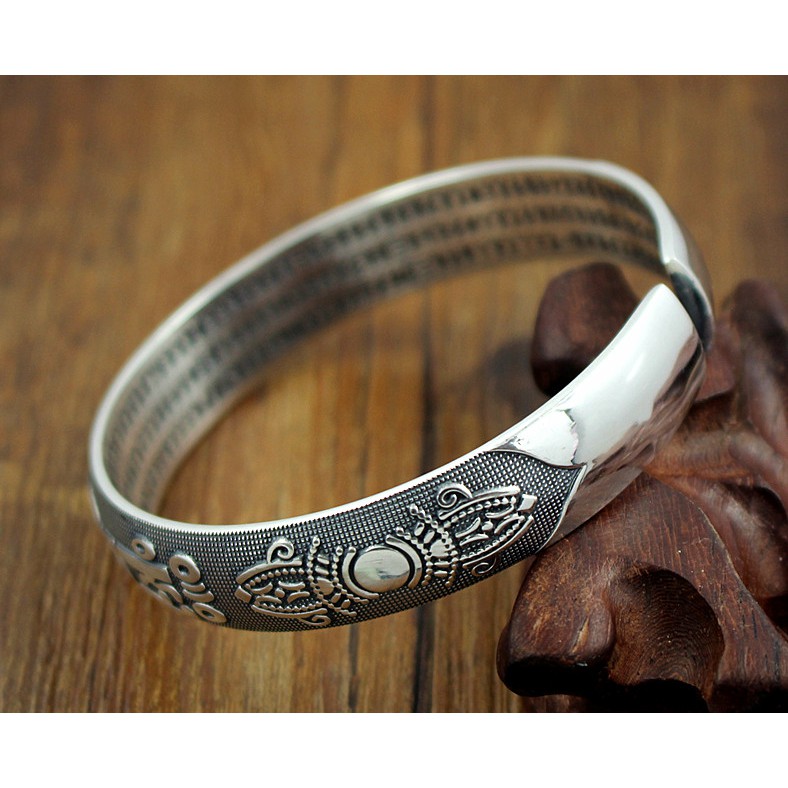 Vòng tay Khắc Thần Chú - Chuỳ Kim Cang - Bát Nhã Tâm Kinh - VT204