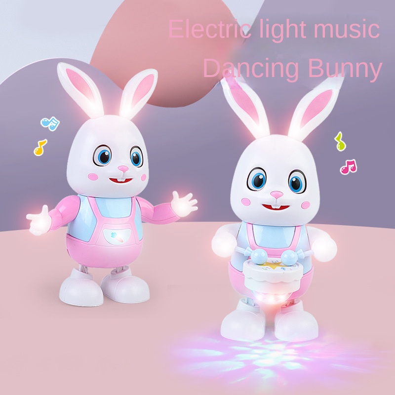 Đồ Chơi robot Điện Tử Nhảy Múa Và Thỏ / Hổ / Gấu Trúc Mới Biết Hát Cho Trẻ Em