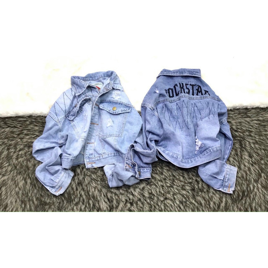 [ HÀNG CAO CẤP] ÁO KHOÁC JEANS NỮ FREESIZE DƯỚI 58kg | BigBuy360 - bigbuy360.vn