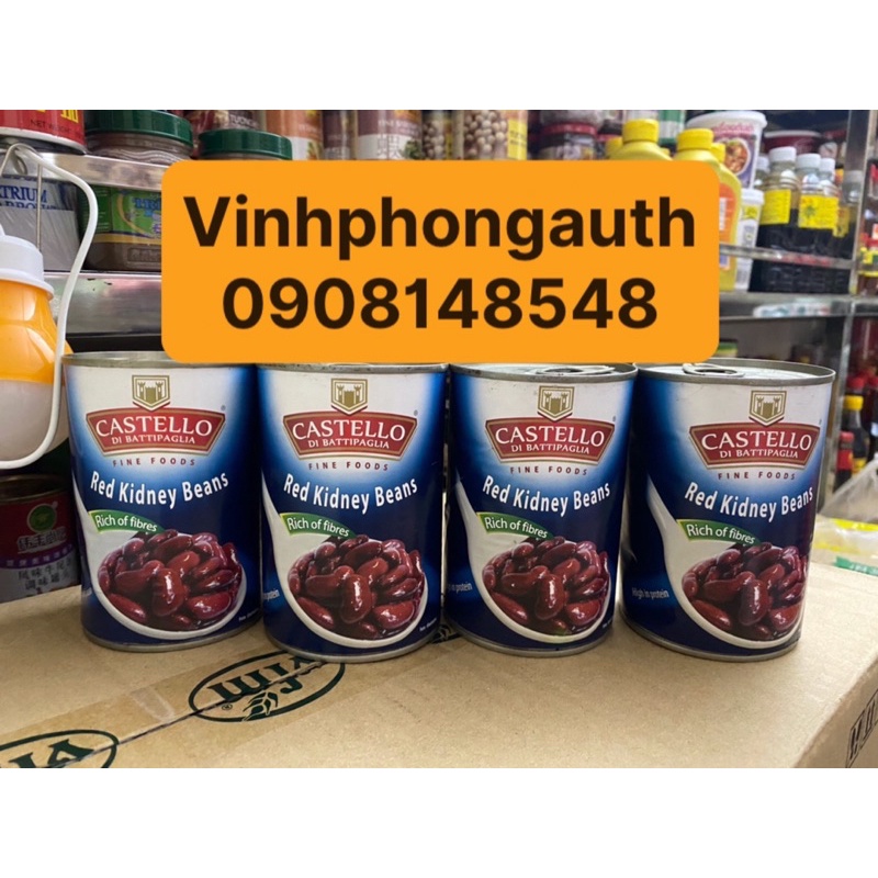 Đậu Đỏ - Red Kidney Beans 400g EUFOOD