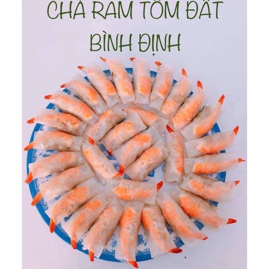 Giao hàng TPHCM- Chả ram tôm đất đặc sản Bình Định 500gr | BigBuy360 - bigbuy360.vn