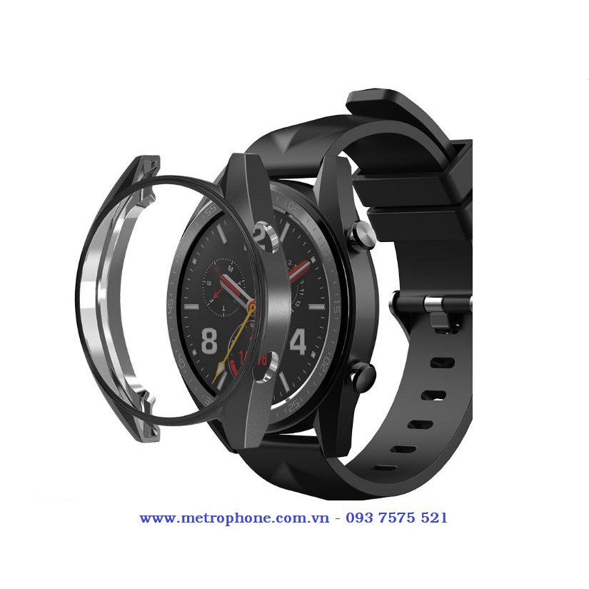 [Mã ELFLASH5 giảm 20K đơn 50K] Khung viền silicon dẻo bảo vệ đồng hồ thông minh Huawei Watch GT 46mm