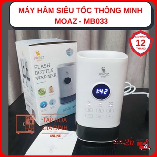 Máy hâm sữa thông minh siêu tốc moaz bebe moaz bébé mb033 bảo hành chính