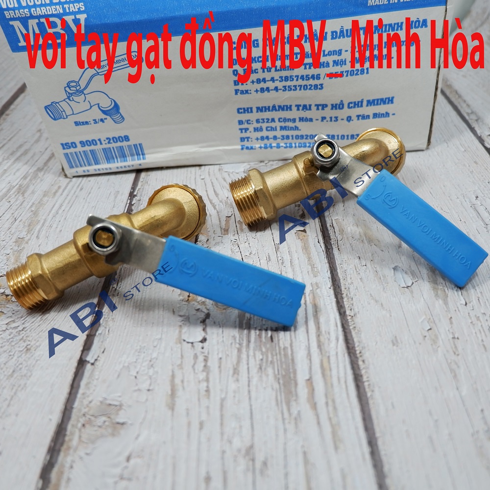 Vòi nước nhà tắm vệ sinh MBV Minh Hòa Việt Nam dn15, dn20