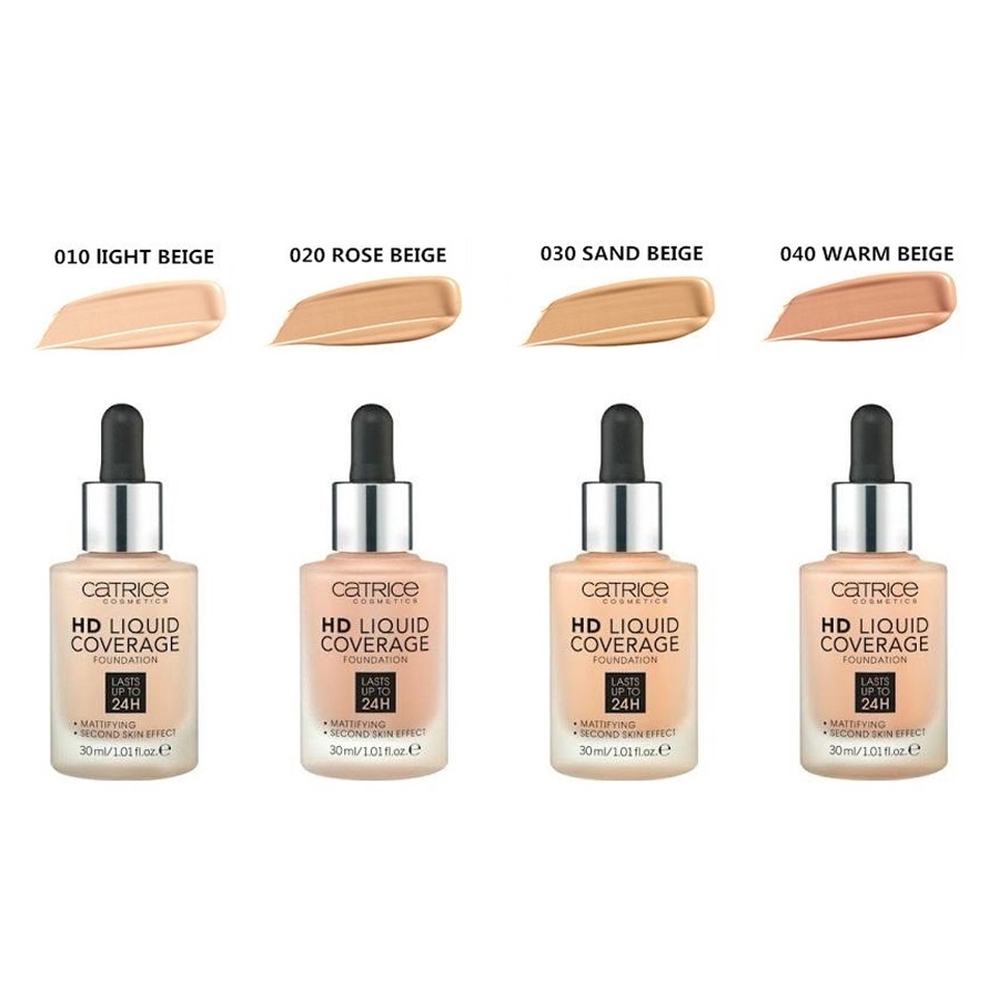 Kem nền Catrice HD Liquid Coverage 24h