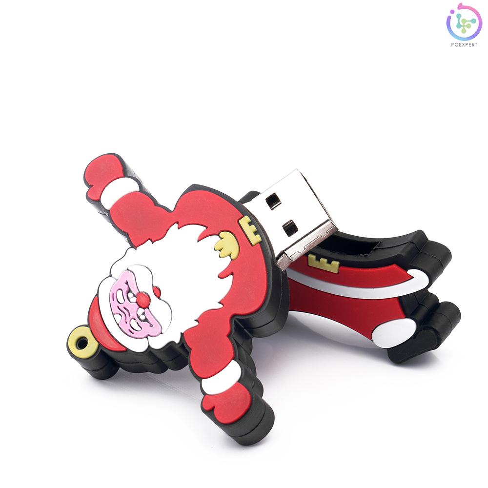 Creative Christmas Series U Disk Portable USB 2.0 High-speed Transmission U Disk Santa Claus U Disk 64GB