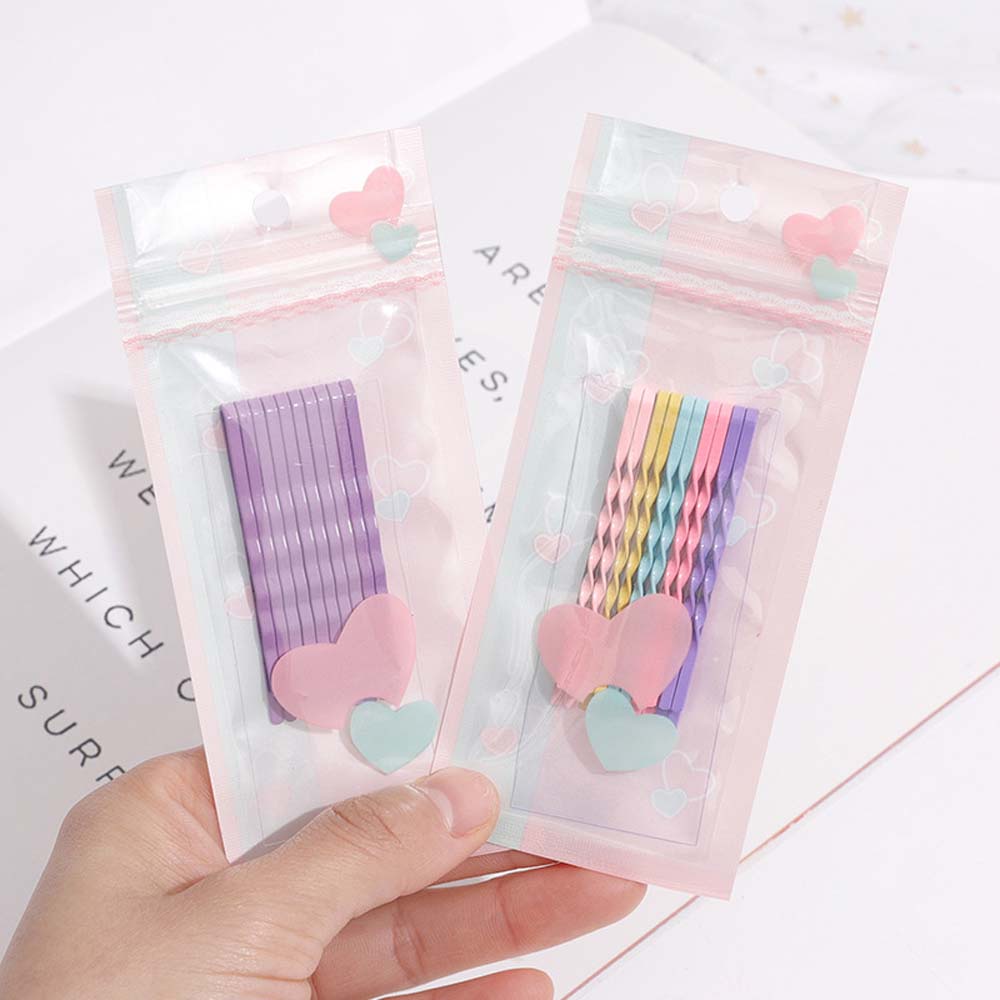 Kẹp tóc gợn sóng nhiều màu sắc phong cách Hàn Quốc cho nữ