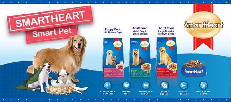 [Rẻ vô địch] [Có sẵn] Thức ăn dành cho chó con Smart Heart Puppy 8kg (400gr x 20)