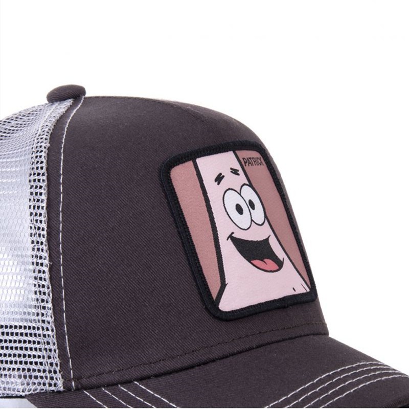 Mũ Lưỡi Trai Phối Lưới In Hình Spongebob Thời Trang Cho Nam Nữ