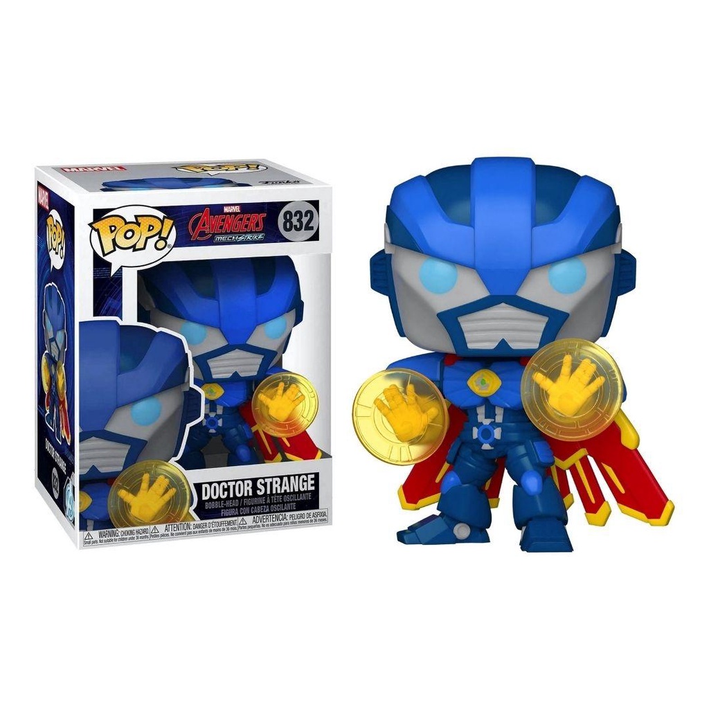 Mô hình Marvel Doctor Strange 10cm 832 Mech Strike Funko Pop Mô hình tĩnh Nhựa PVC CHÍNH HÃNG MỸ MVFKP12