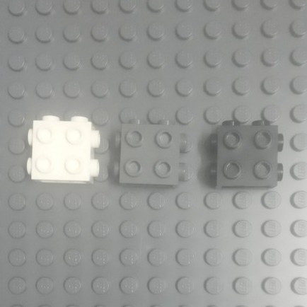 Đồ Chơi Chính Hãng Brick, Modified 1 x 2 x 1 2/3 with Studs on Side and Ends