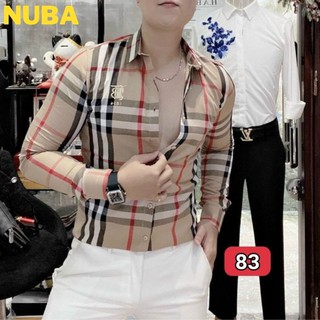 Áo sơ mi nam dài tay chất vải lụa cao cấp,đẹp giá rẻ TCS 83