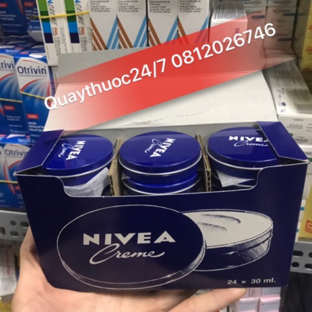 KEM DƯỠNG ẨM DA NIVEA(30ml-60ml)