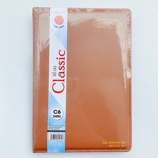 Sổ da mềm Classic 240 trang kẻ ngang