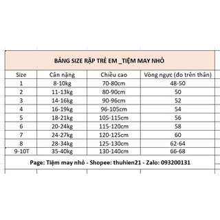 RG38_Rập giấy may đầm bé gái