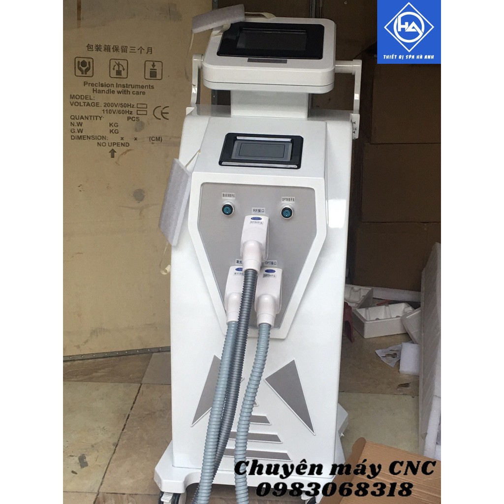 MÁY LASER 3 CHỨC NĂNG TRIỆT LÔNG XÓA XĂM NÂNG CƠ Công suất lớn hiệu quả cao